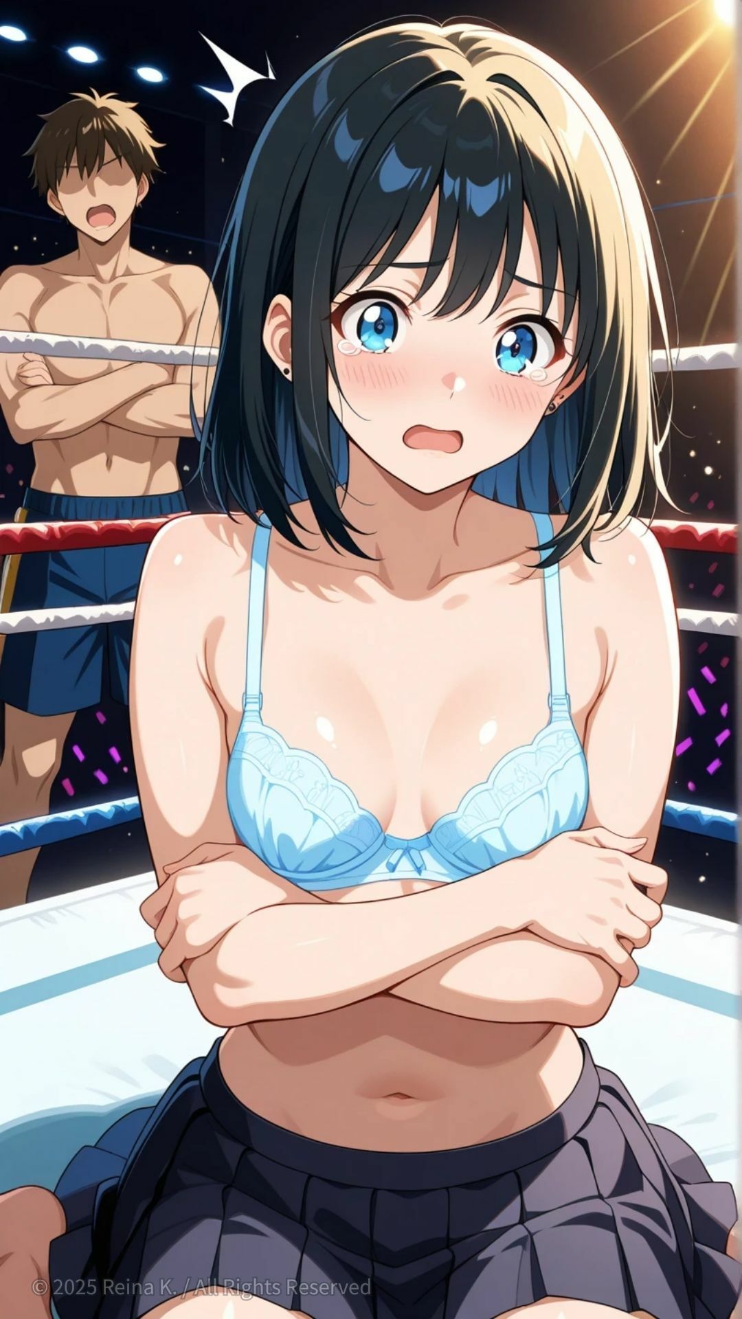 サンプル画像5:ヒロインピンチシリーズ  部活女子攻略編  風間詩羽  第1話(婦警日誌R) [d_610612]