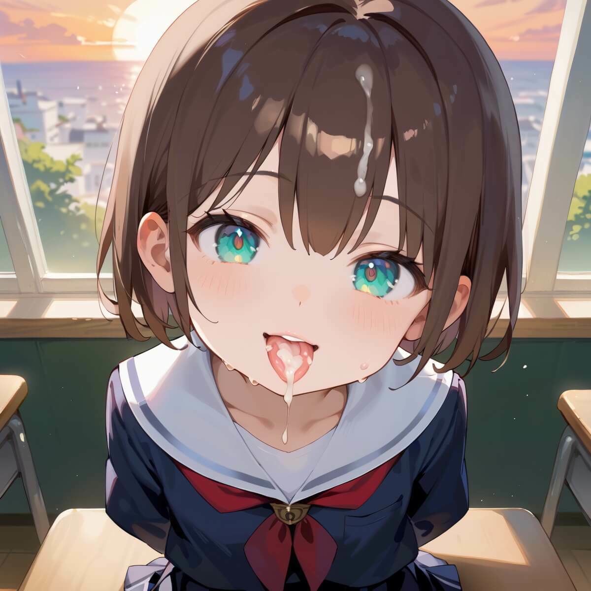 えちえち学園ちっぱい美少女4・210枚8