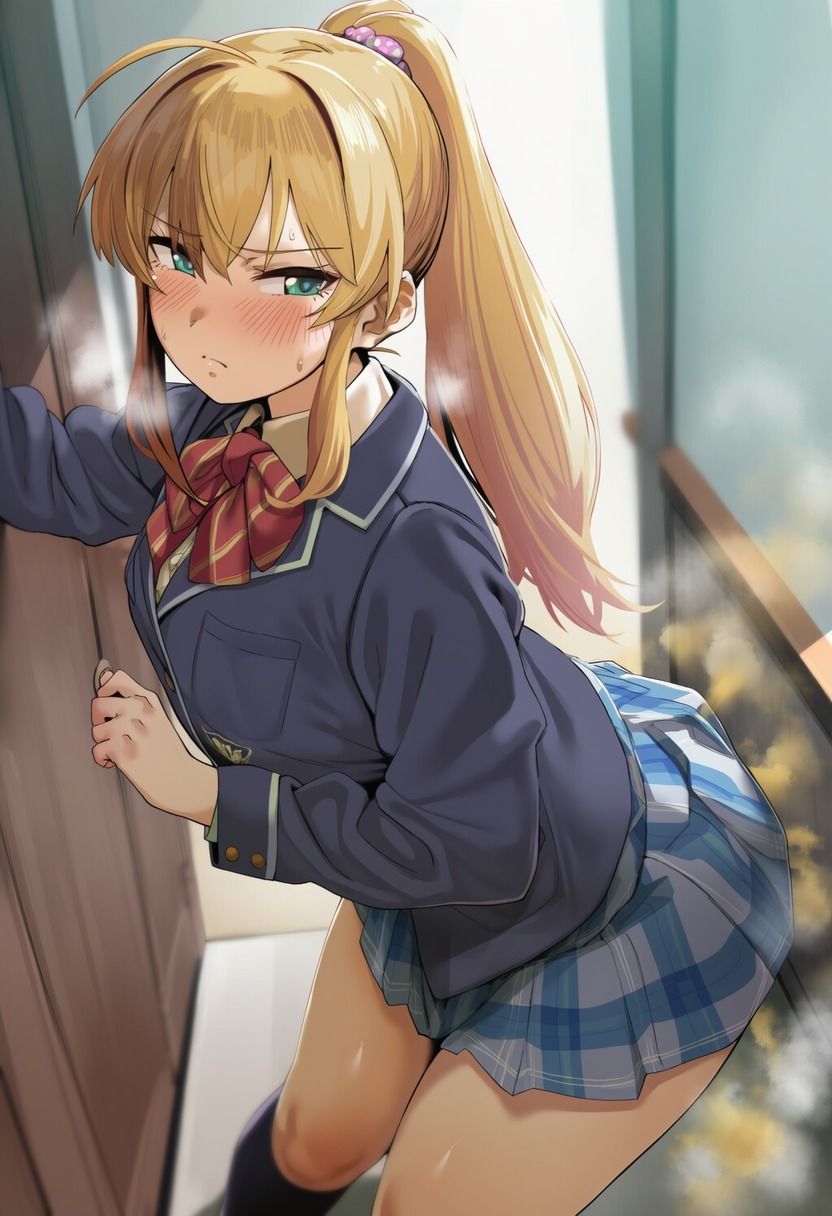 サンプル画像3:制服jk 女子トイレ盗撮スカトロCG集(スカトロ工房) [d_610694]