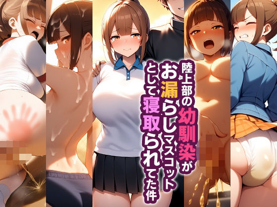 陸上部の幼馴染がお漏らしマスコットとして寝取られてた件【性癖ユガ芽】