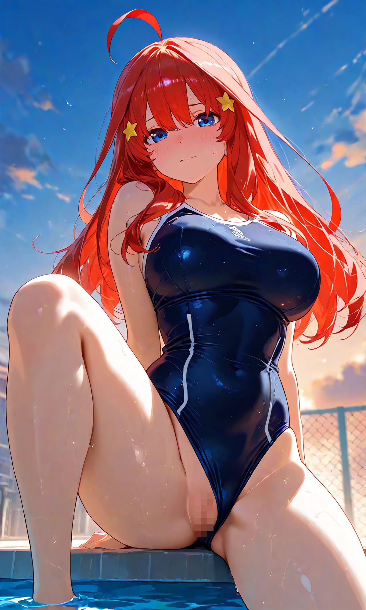 五月とスク水えっち/CG219枚 画像2