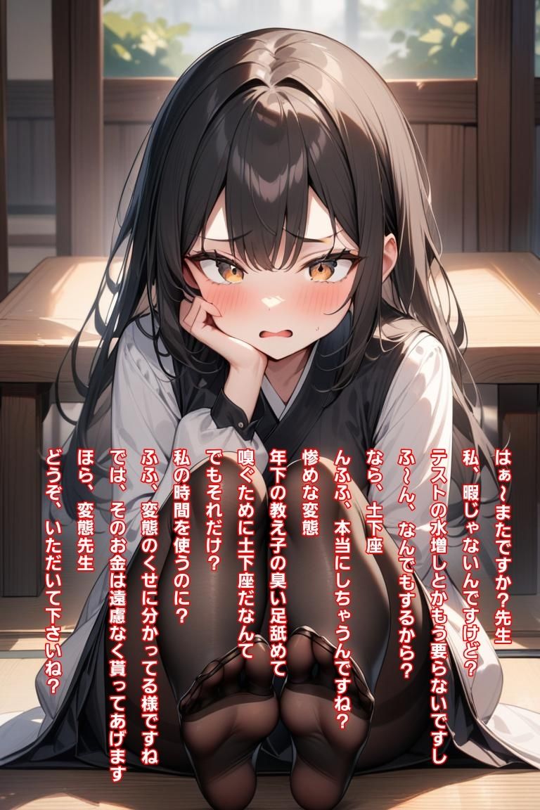 サンプル画像5:メス〇キ女子へのお貢罵倒〜雑魚雑魚男子は女の子様の下僕でしょ？〜(エムのアトリエ) [d_610833]