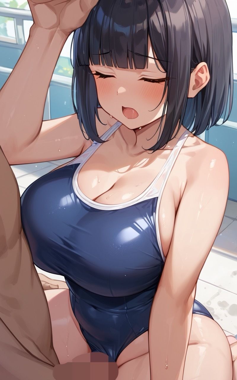 水泳女子と放課後中出しえっち1