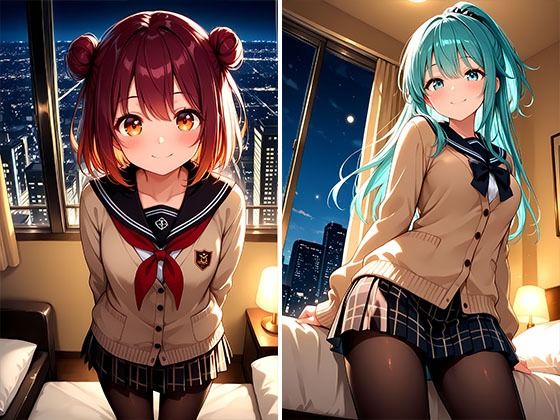 サンプル画像2:おこづかいほしーの！ えっちな美女たちのパパ活記録(放課後密着研究会) [d_610891]