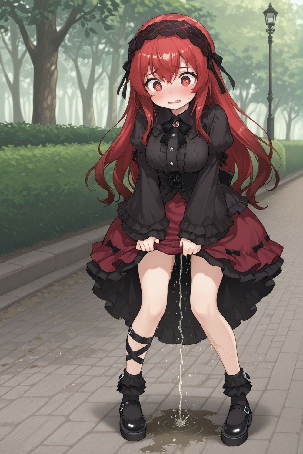 サンプル画像1:ゴスロリおしっこメモリー(CRIS STAGE) [d_610896]