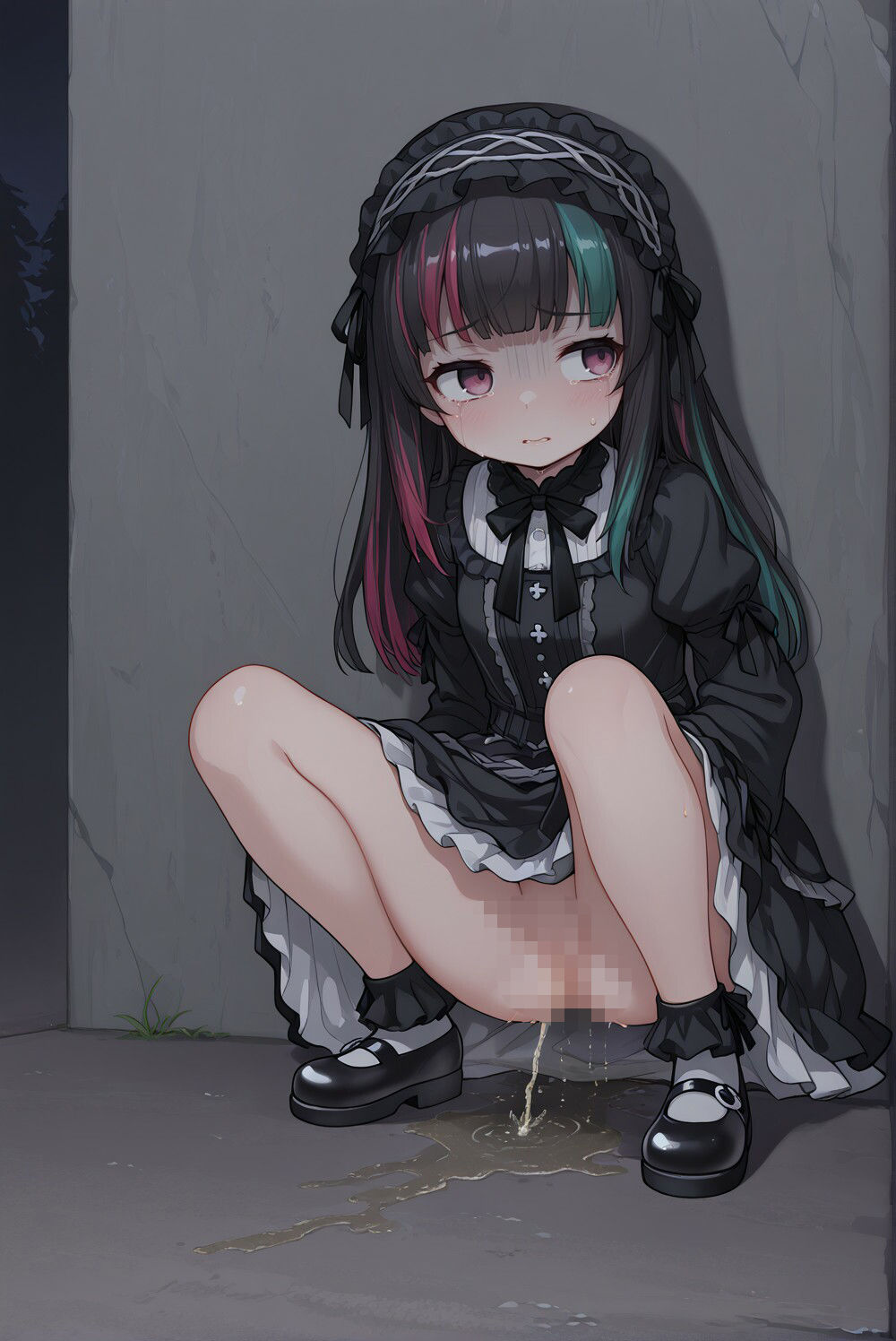 サンプル画像3:ゴスロリおしっこメモリー(CRIS STAGE) [d_610896]