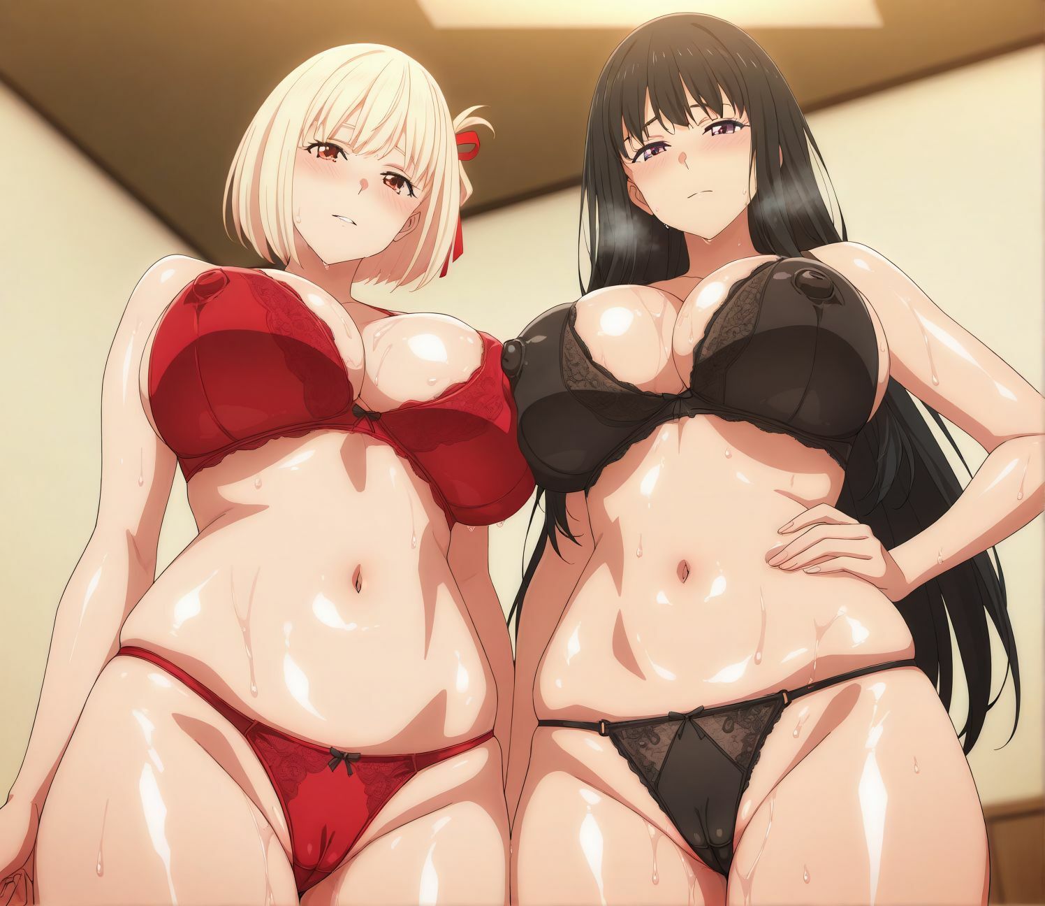 サンプル画像1:タダマンヒロイン リコ◯ス・リ〇イル編(rainpall) [d_610897]