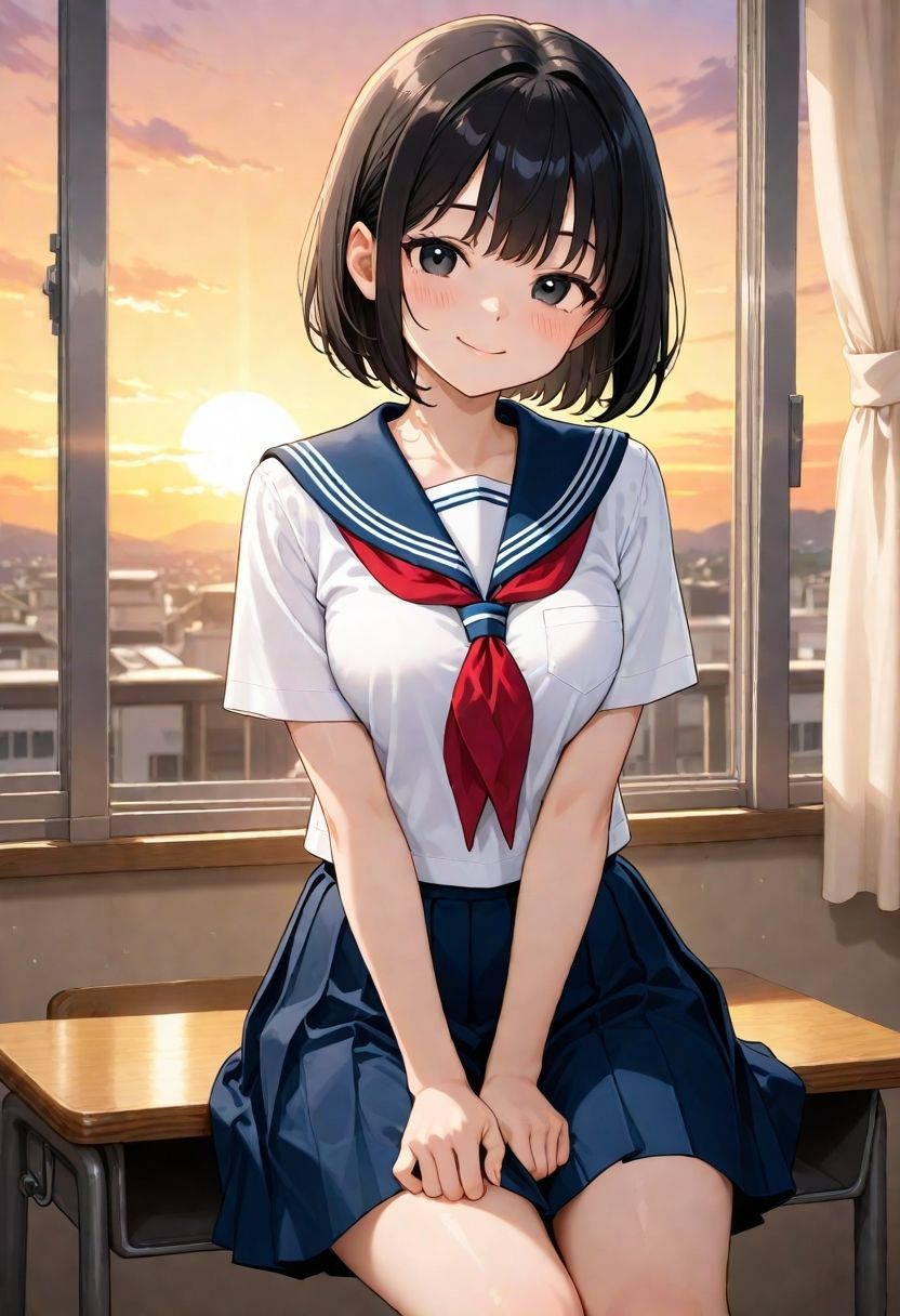 サンプル画像2:放課後孕ませ補習〜幼なじみと秘密の特別レッスン〜(おかず女子校生) [d_610901]