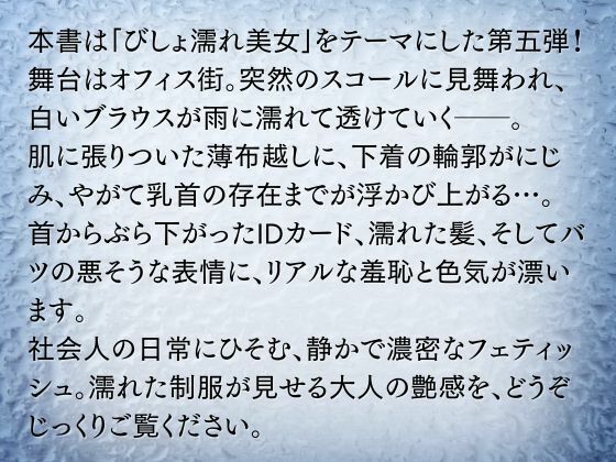 びしょ濡れ美女図鑑 ＃5 OL編 画像2