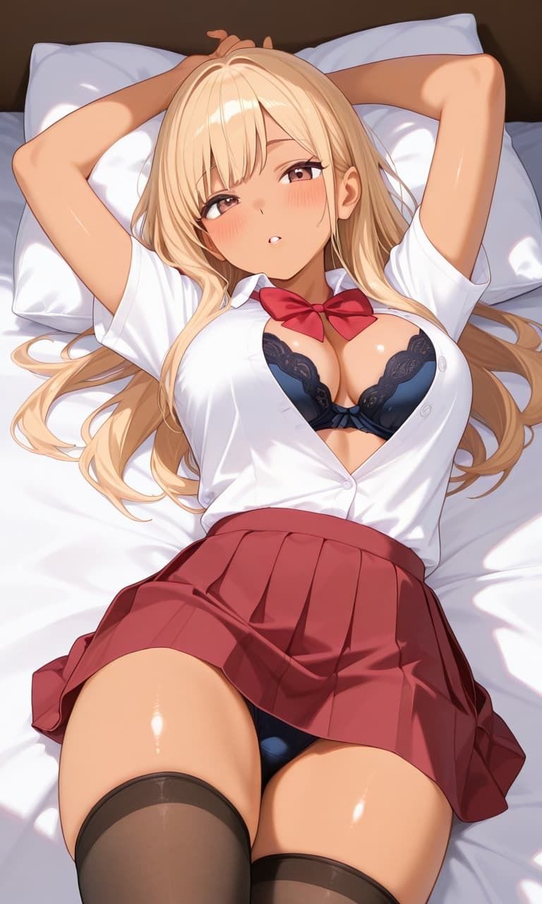 金髪ギャルは性行為に溺れていく 画像6