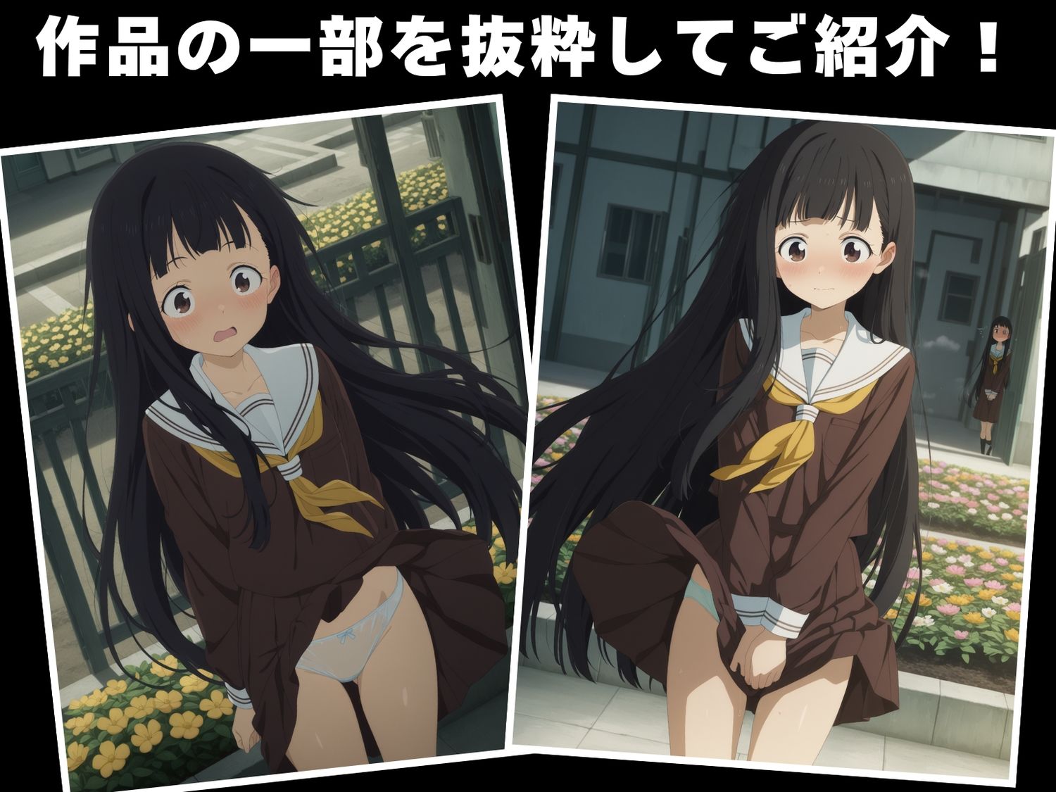 サンプル画像1:【種付け・催●】温● 佳穂(放課後雨宿り) [d_610991]