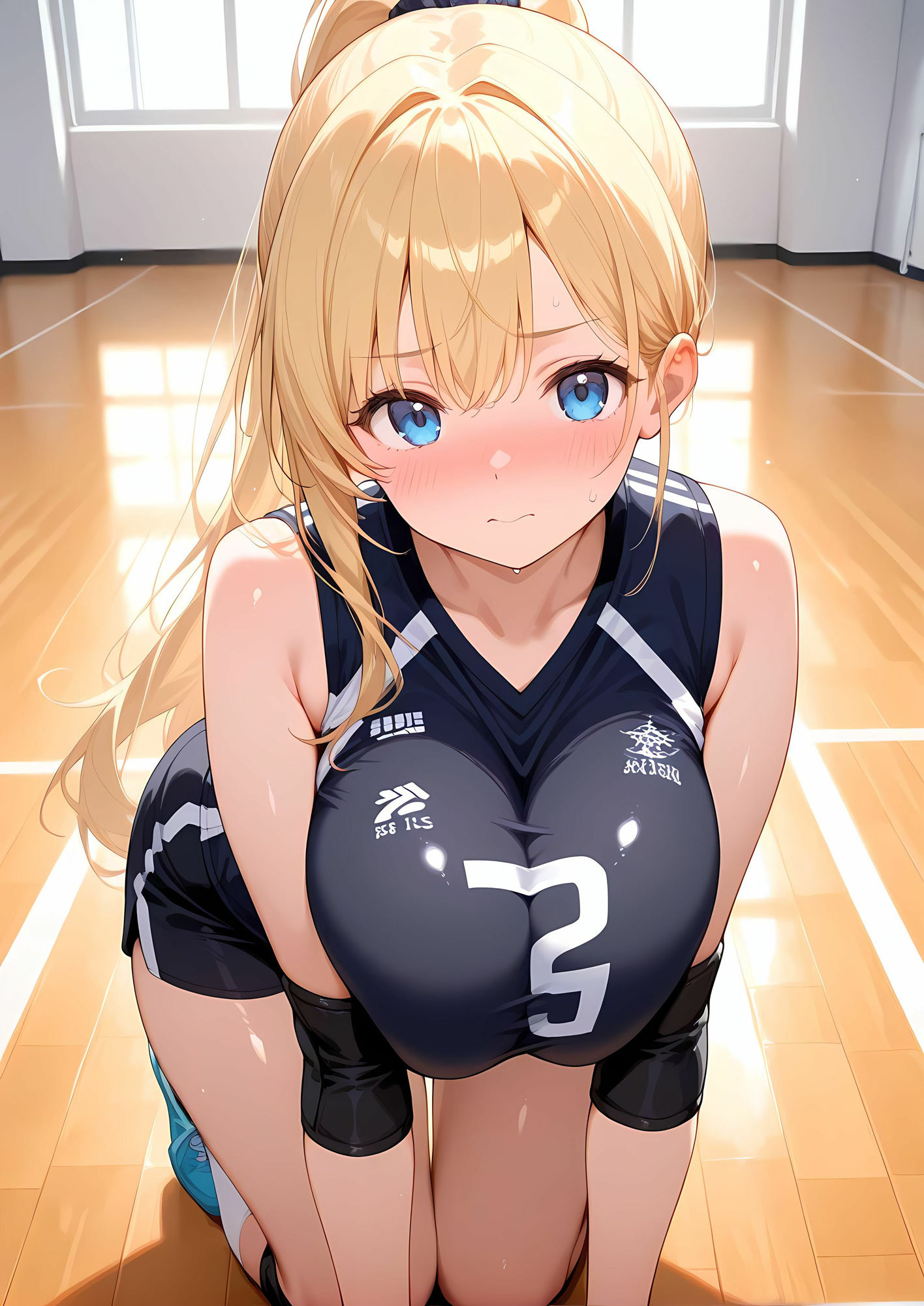 サンプル画像1:秘密のコート(爆乳の園) [d_611016]