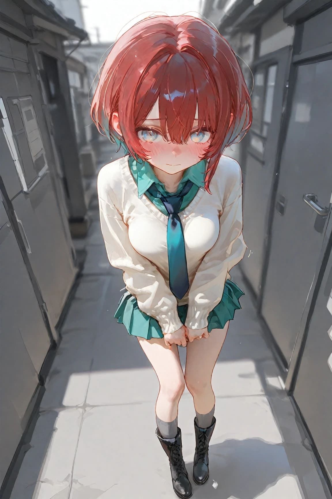 サンプル画像1:マチュ「ユズリハは、制服の下で乱れる。」(誘惑のささやき) [d_611065]