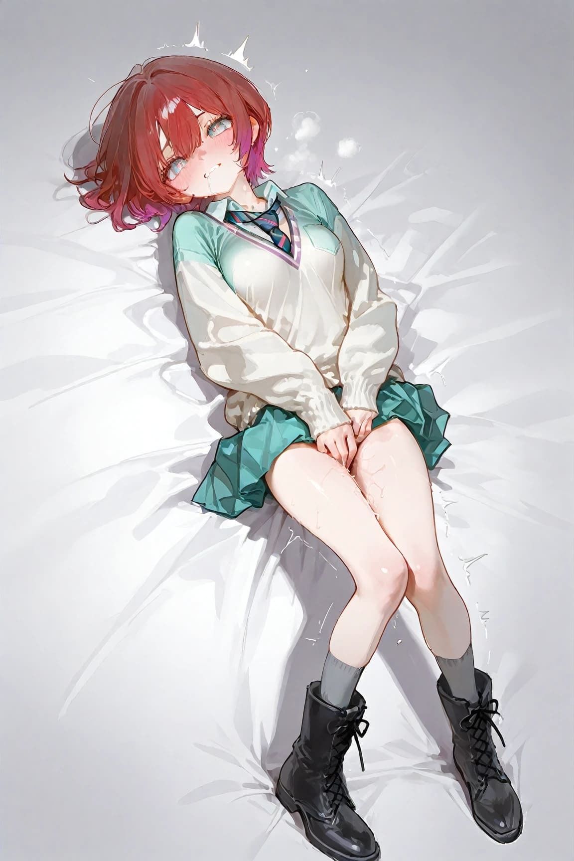 サンプル画像2:マチュ「ユズリハは、制服の下で乱れる。」(誘惑のささやき) [d_611065]