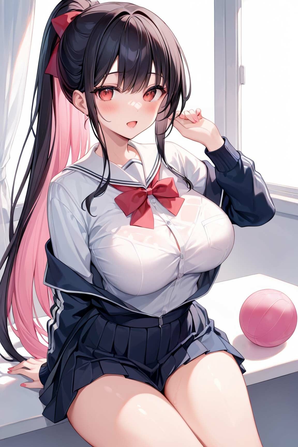 サンプル画像1:実家で思い出作り(りんそう) [d_611067]