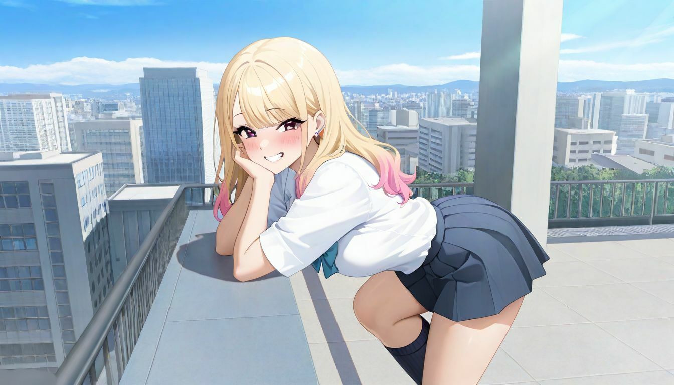 爆乳金髪ギャルは学園の即ハメ肉便器 画像1