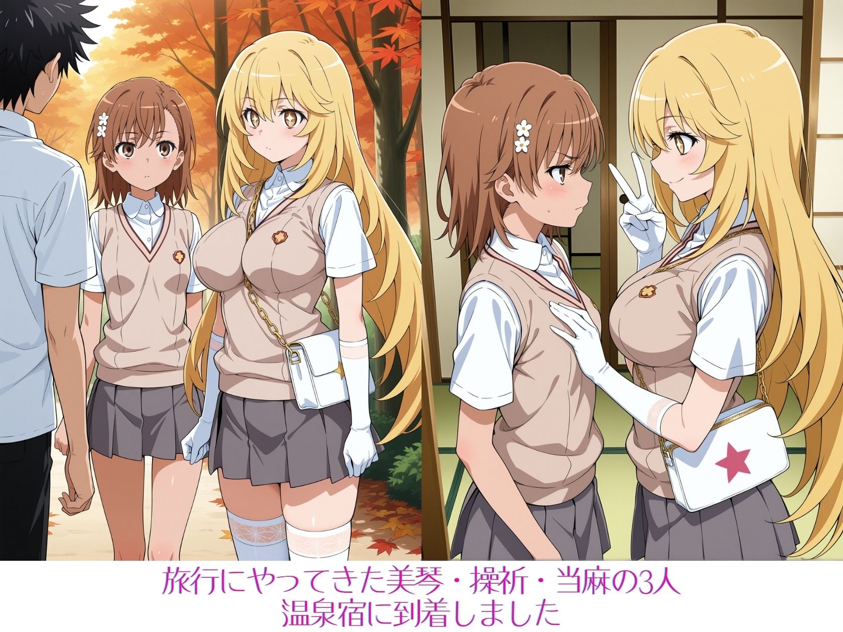 サンプル画像1:とある美琴と操祈の性事情2(Xion) [d_611107]