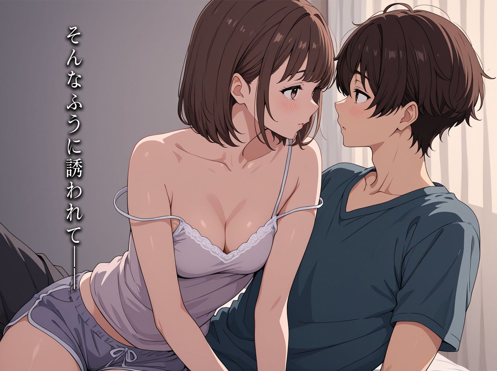 サンプル画像1:夏のひかり  〜7日間の恋人〜(ぴんくのびきに) [d_611118]