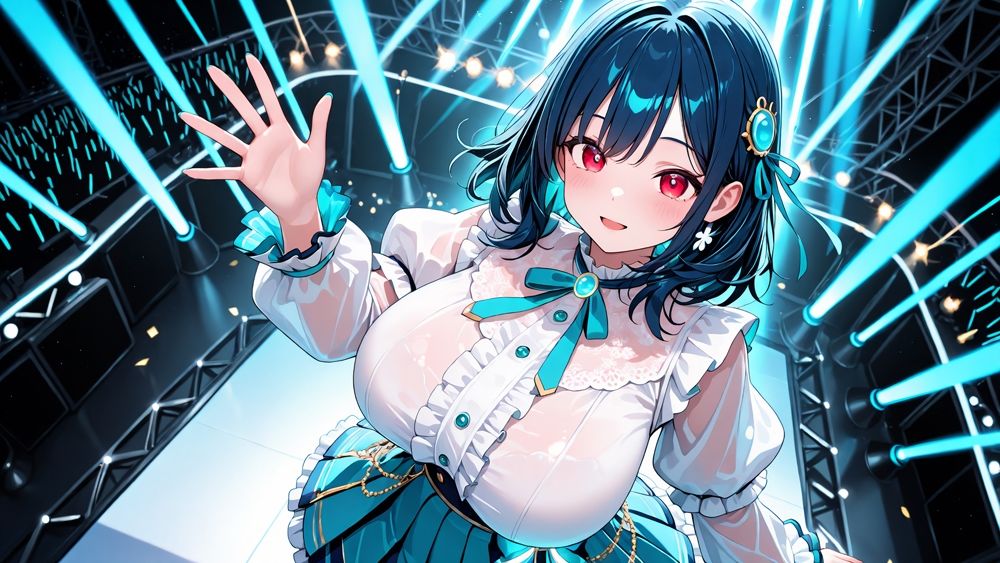 サンプル画像3:爆乳清純派アイドル姉妹が契約の代償に種付け撮影【4K】(御一堂) [d_611132]