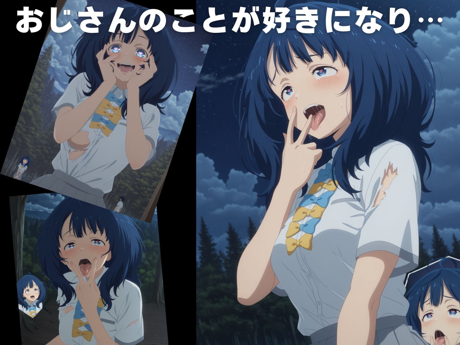 【完全敗北】八●見 杏菜 画像4