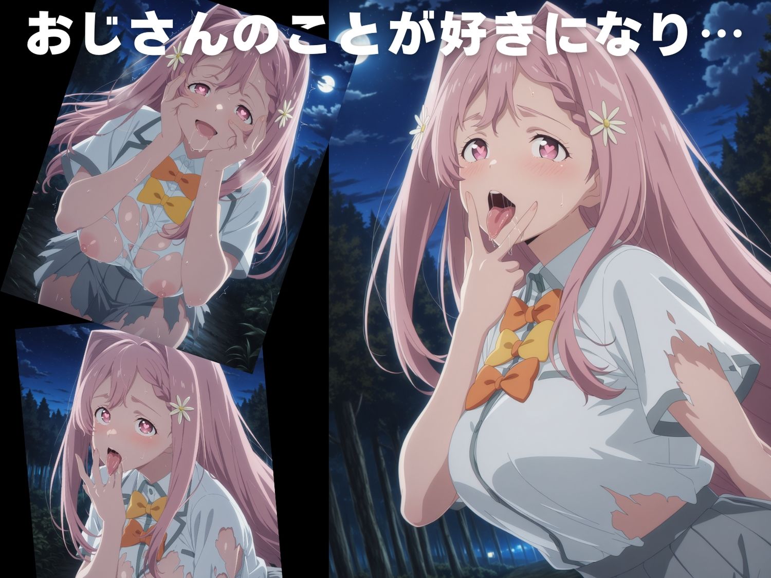 サンプル画像4:【完全敗北】姫● 華恋(放課後雨宿り) [d_611143]