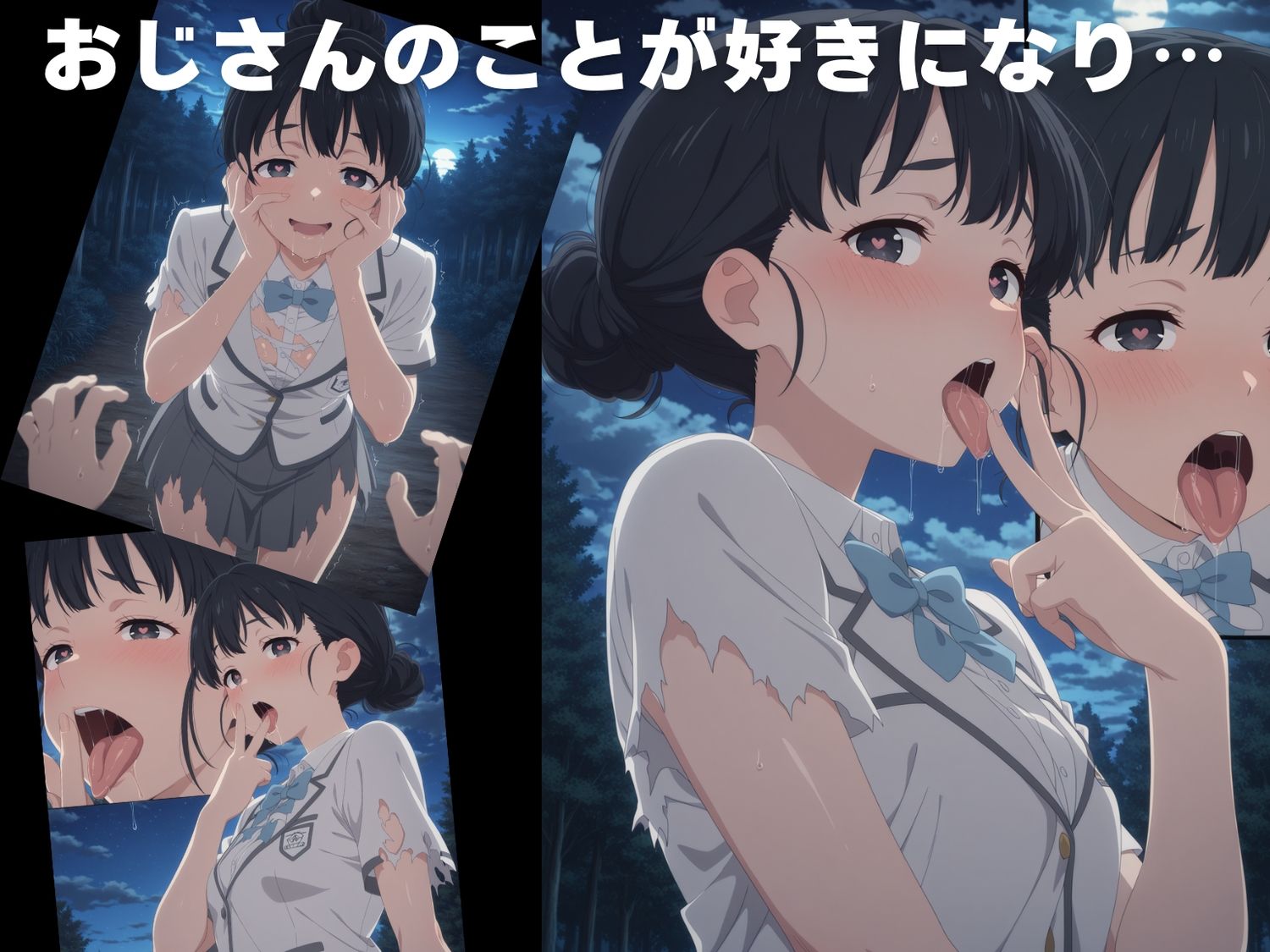 サンプル画像4:【完全敗北】馬● 天愛星(放課後雨宿り) [d_611152]