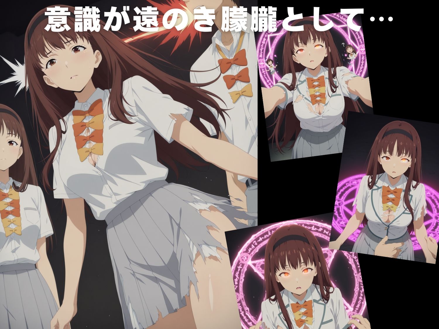 【完全敗北】放●原 ひばり 画像3