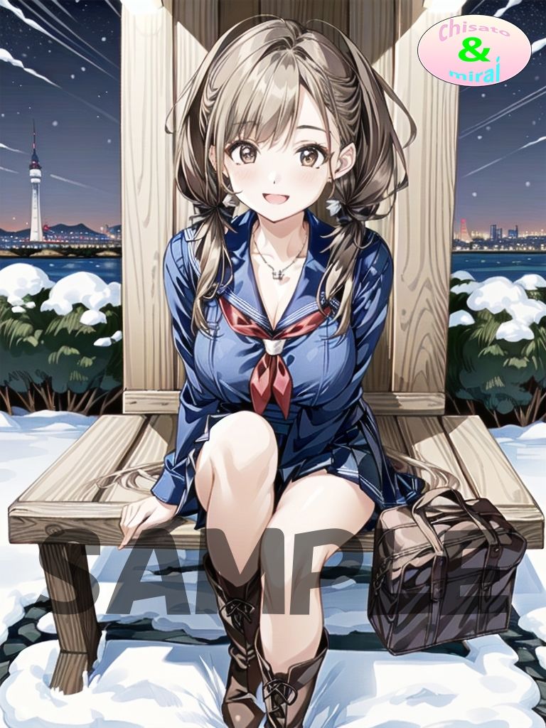 サンプル画像4:美少女イラスト詰め合わせセット3(ちさみらのAv＆Ai研究所) [d_611158]