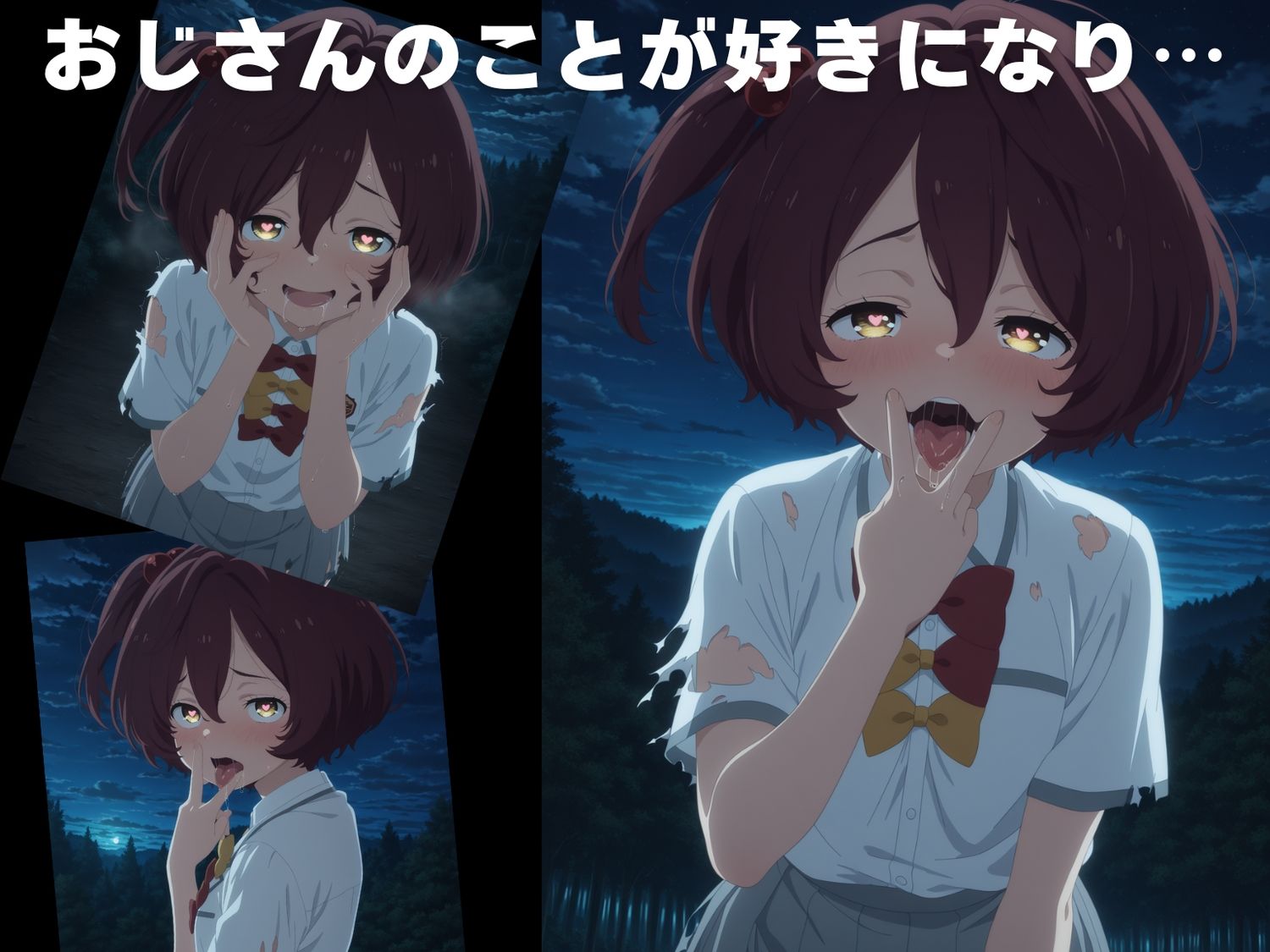 サンプル画像4:【完全敗北】小● 知花(放課後雨宿り) [d_611182]