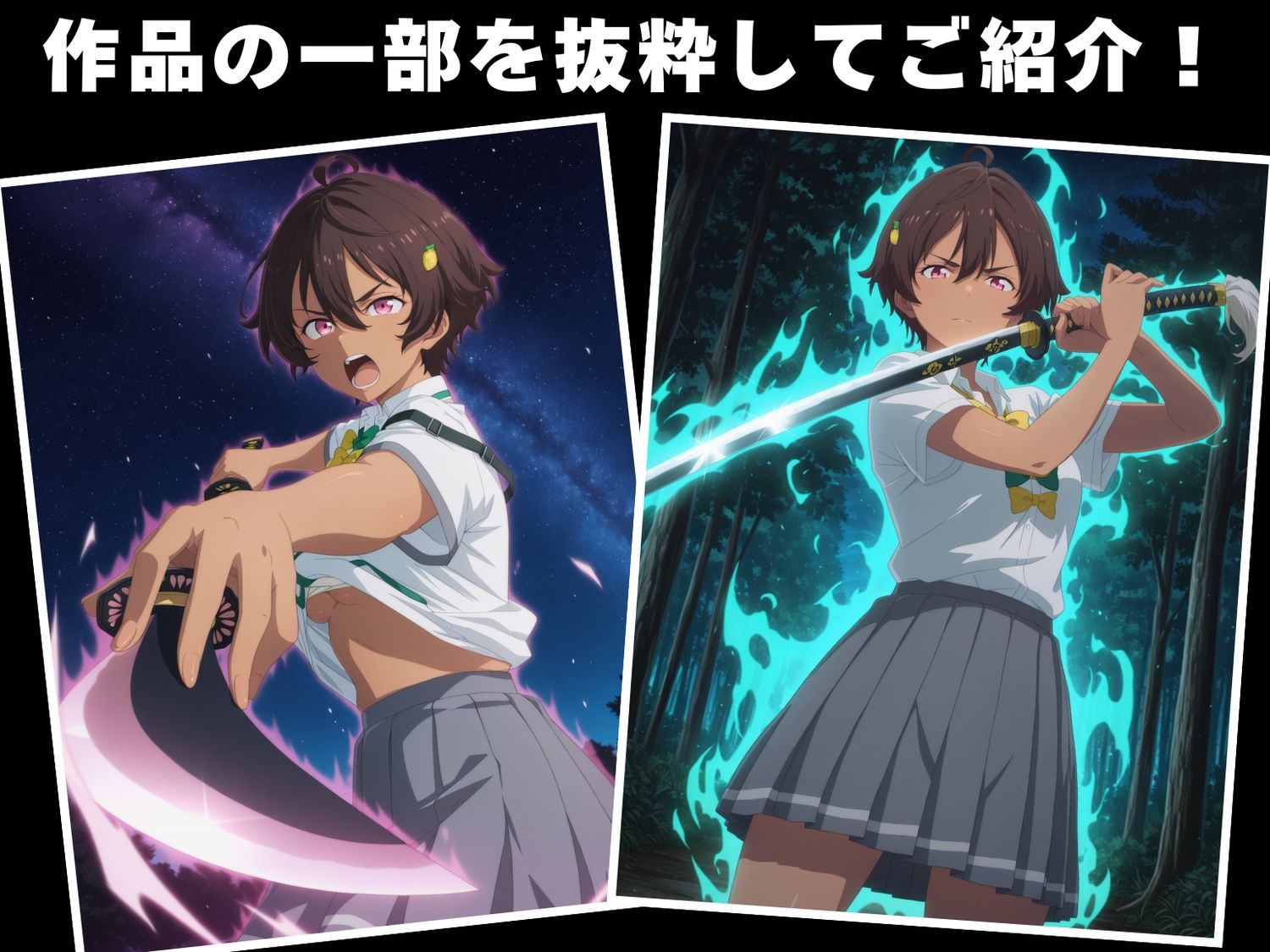 サンプル画像1:【完全敗北】焼● 檸檬(放課後雨宿り) [d_611184]