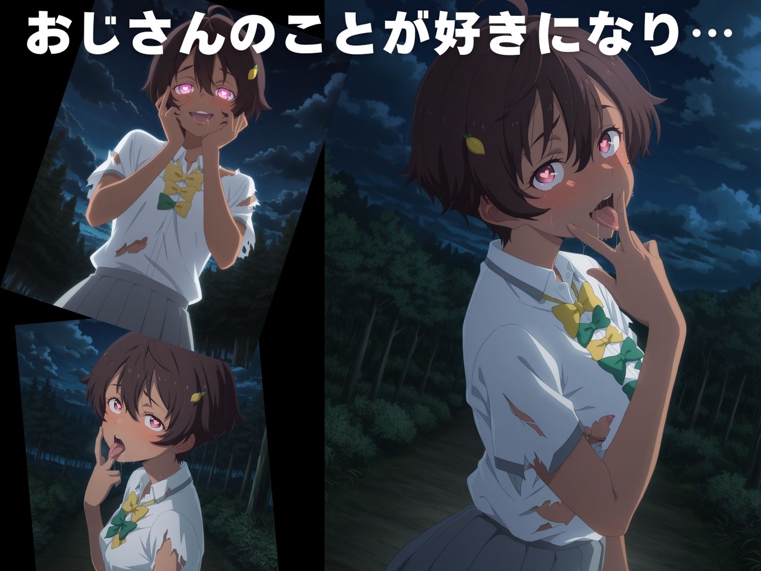 サンプル画像4:【完全敗北】焼● 檸檬(放課後雨宿り) [d_611184]