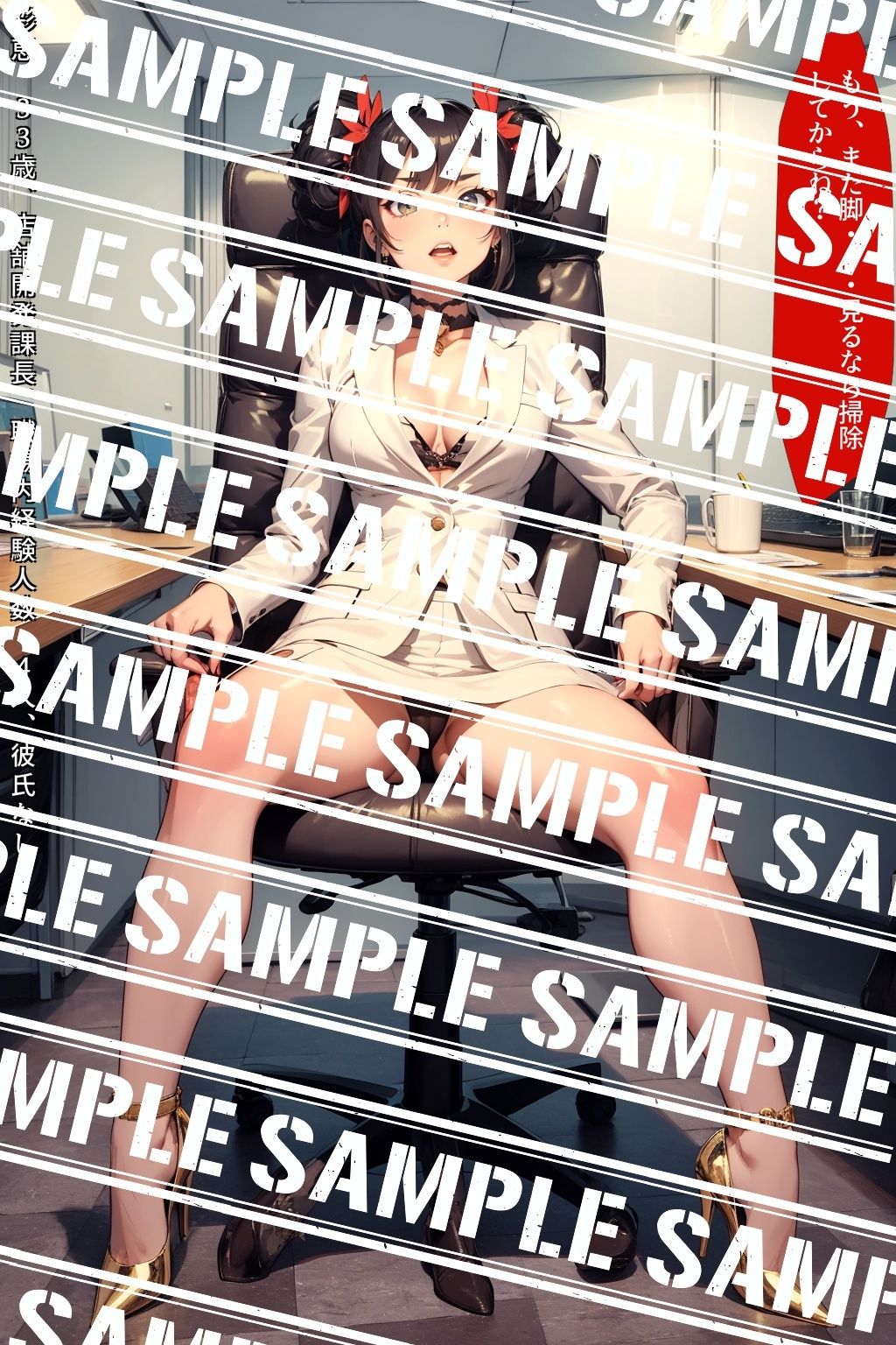 サンプル画像2:ドS年下上司による脚フェチおじさん部下処刑会議 vol.1(あらぶるま18＋（二次元）) [d_611228]