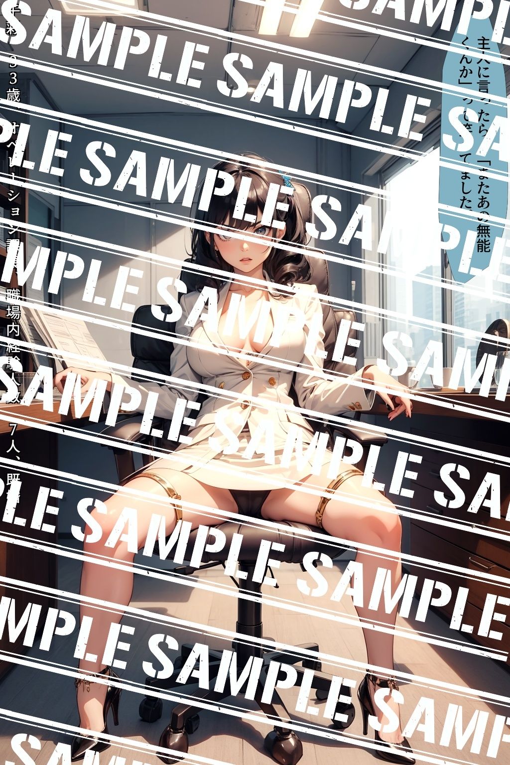 サンプル画像5:ドS年下上司による脚フェチおじさん部下処刑会議 vol.1(あらぶるま18＋（二次元）) [d_611228]