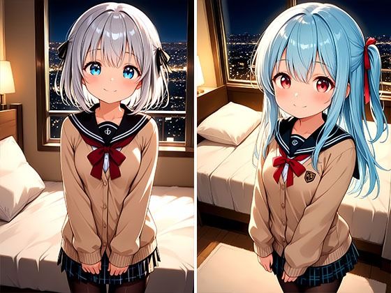 サンプル画像2:おこづかいほしーの！ えっちなちっぱい美女たちのパパ活記録(放課後密着研究会) [d_611262]