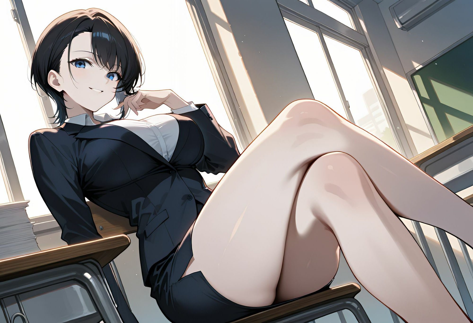 サンプル画像2:先生と僕の秘密の放課後(オキアニクリエーション) [d_611326]