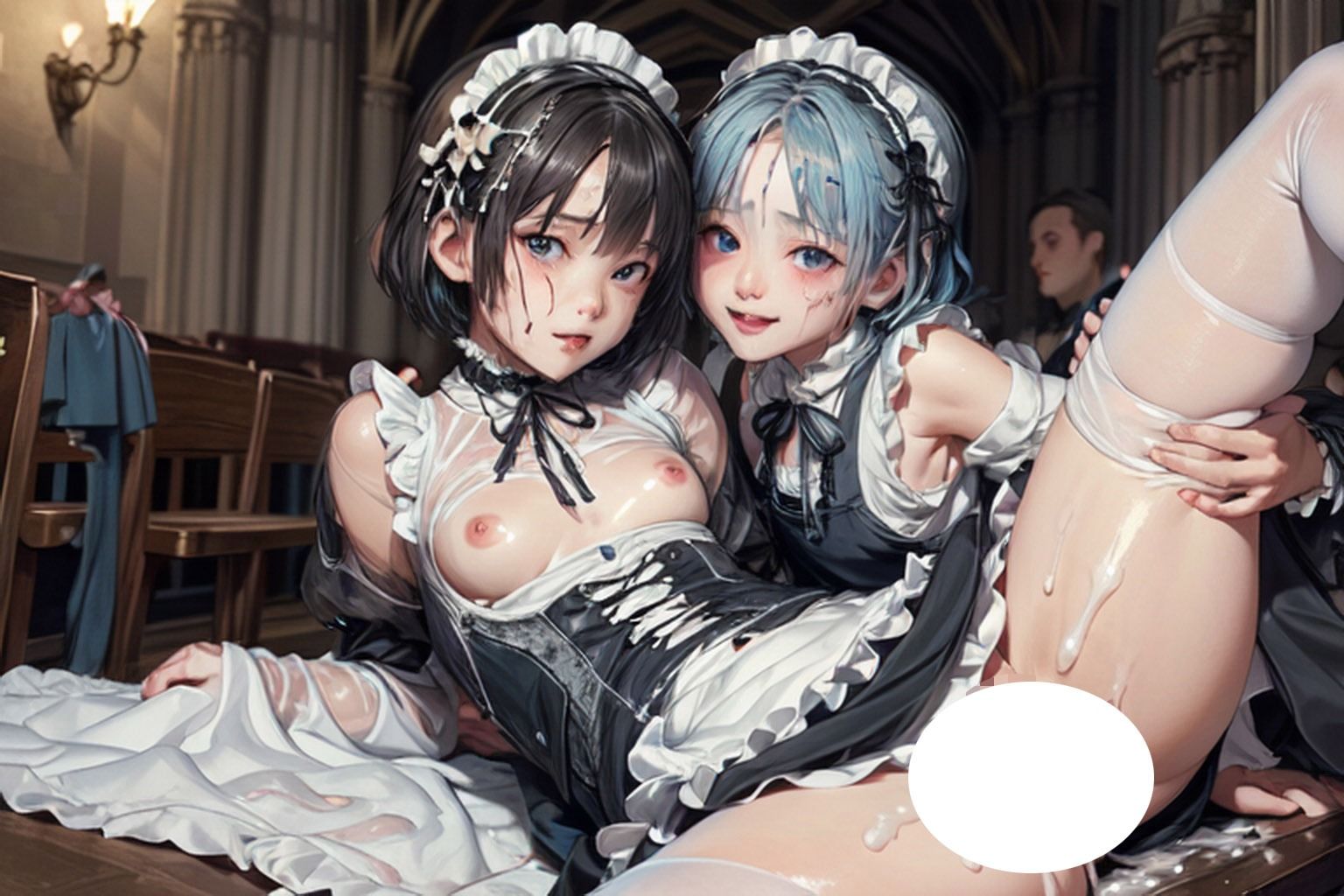 サンプル画像5:黒ミサの生け贄  性の魔都に蔓延る大人の肉欲地獄(アニメ雷土音) [d_611376]