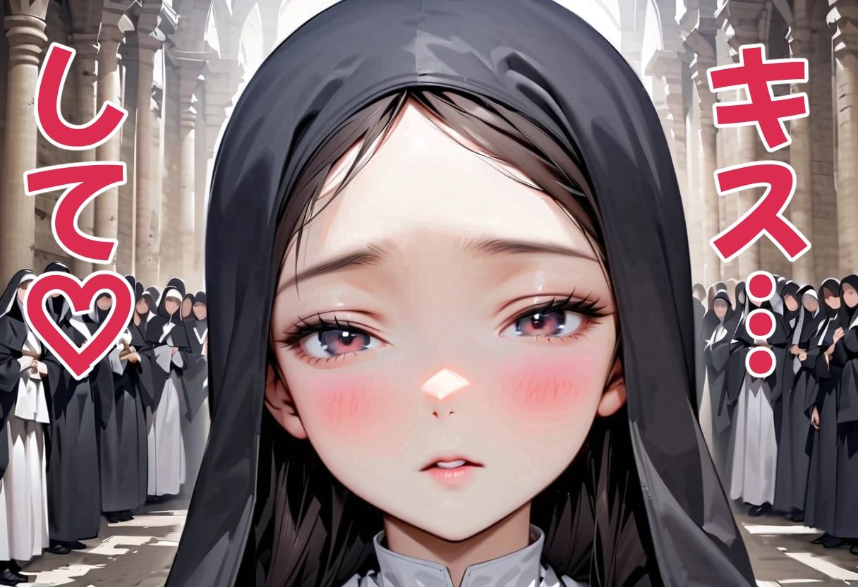 サンプル画像4:足パパがイク！  シスター編(コーンパン) [d_611432]