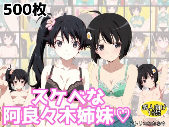 スケベな阿良々木姉妹
