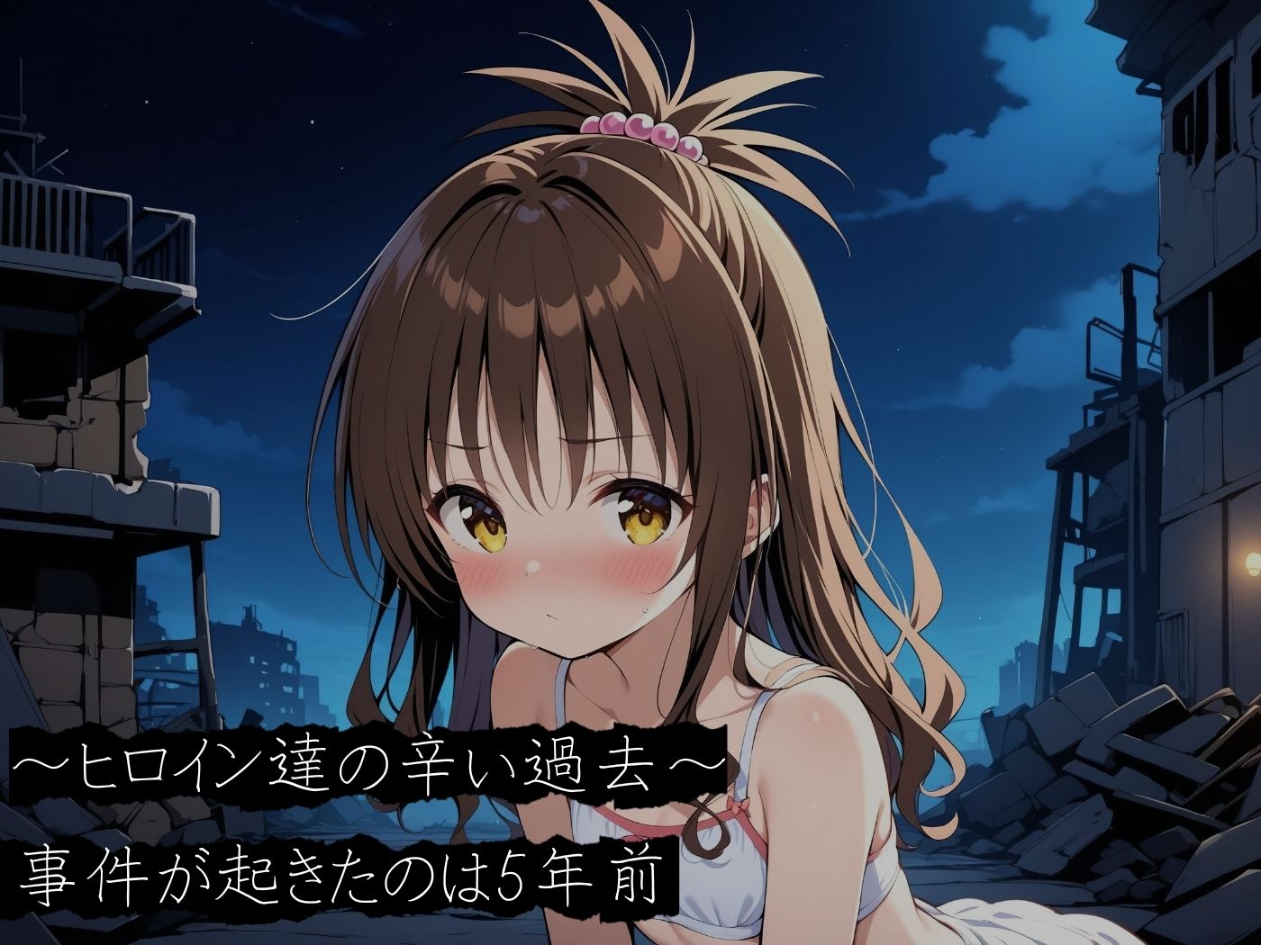 サンプル画像1:ロリロリヒロインズ〜忘れられない辛い過去〜ララ・美柑編(ロリロリヒロインズ) [d_611435]