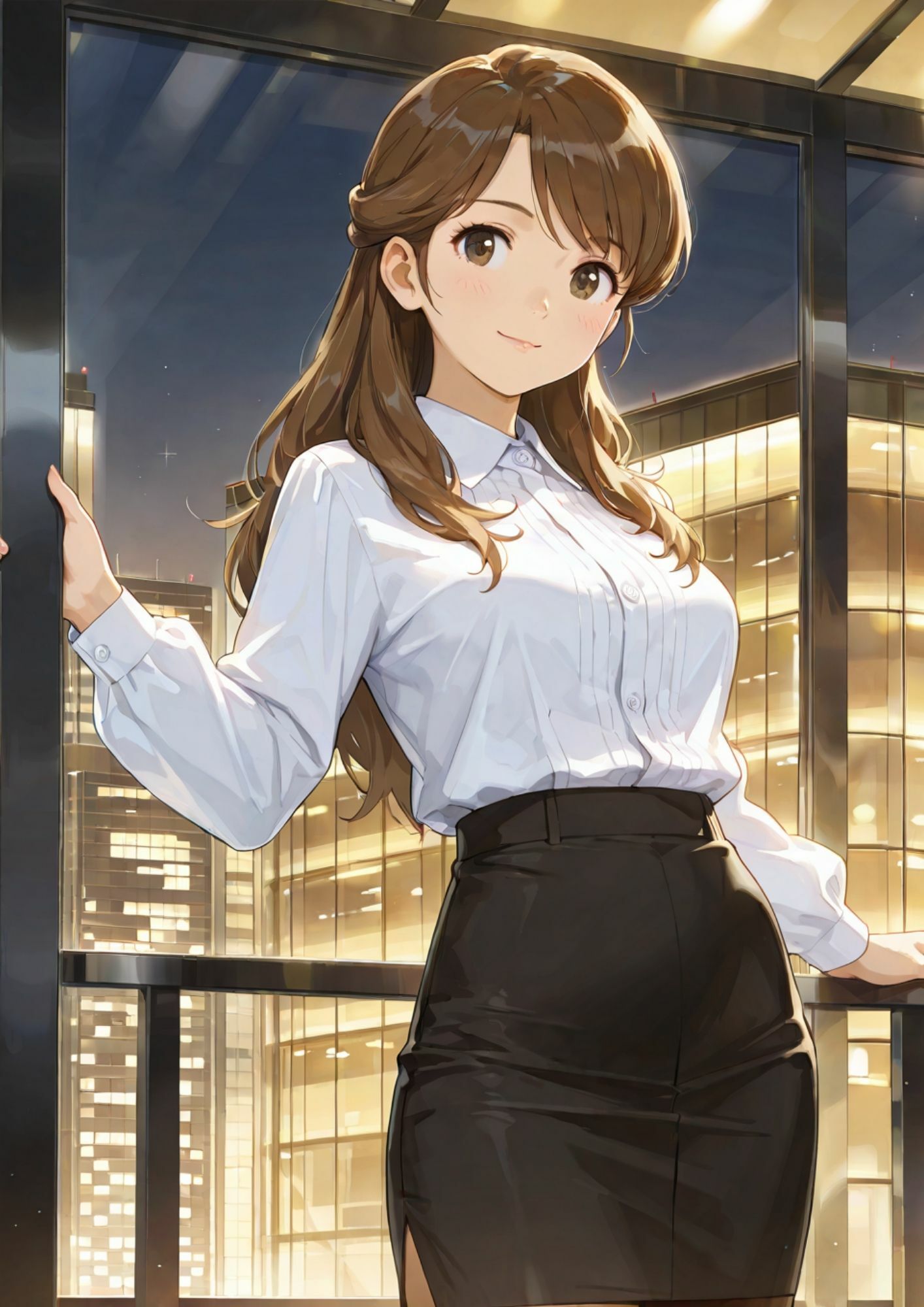 サンプル画像1:オフィスの戯れ 1(Liberte Yuzuki) [d_611467]