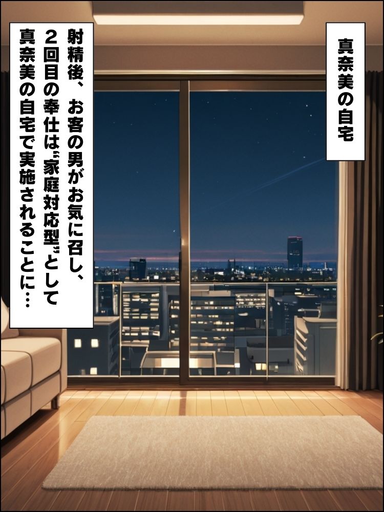 サンプル画像6:家事代行だと思ったら奉仕マニュアルを渡された人妻の話【セリフ付き】(豊満パラダイス) [d_611473]