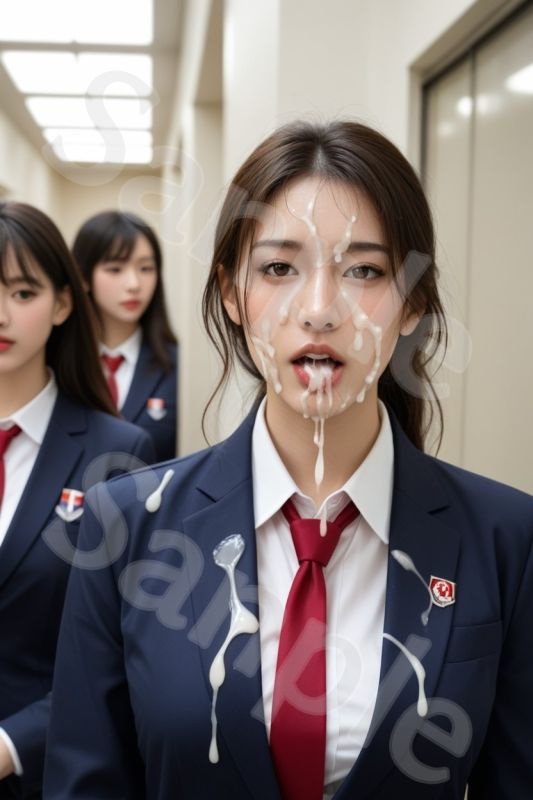 JK ブレザー女子校生 精子まみれの日常 《学園生活 編》 vol.2 画像9