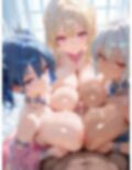 巨乳踊り子とハーレムエッチ