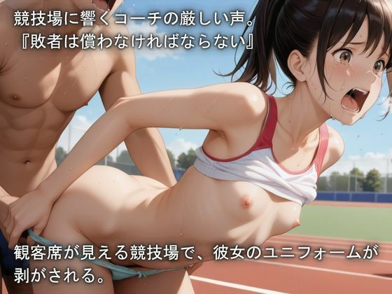 敗北の代償ー陸上部女子競技場での公開処罰ー2