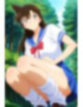毛〇蘭  茂みでおもらししてえっち