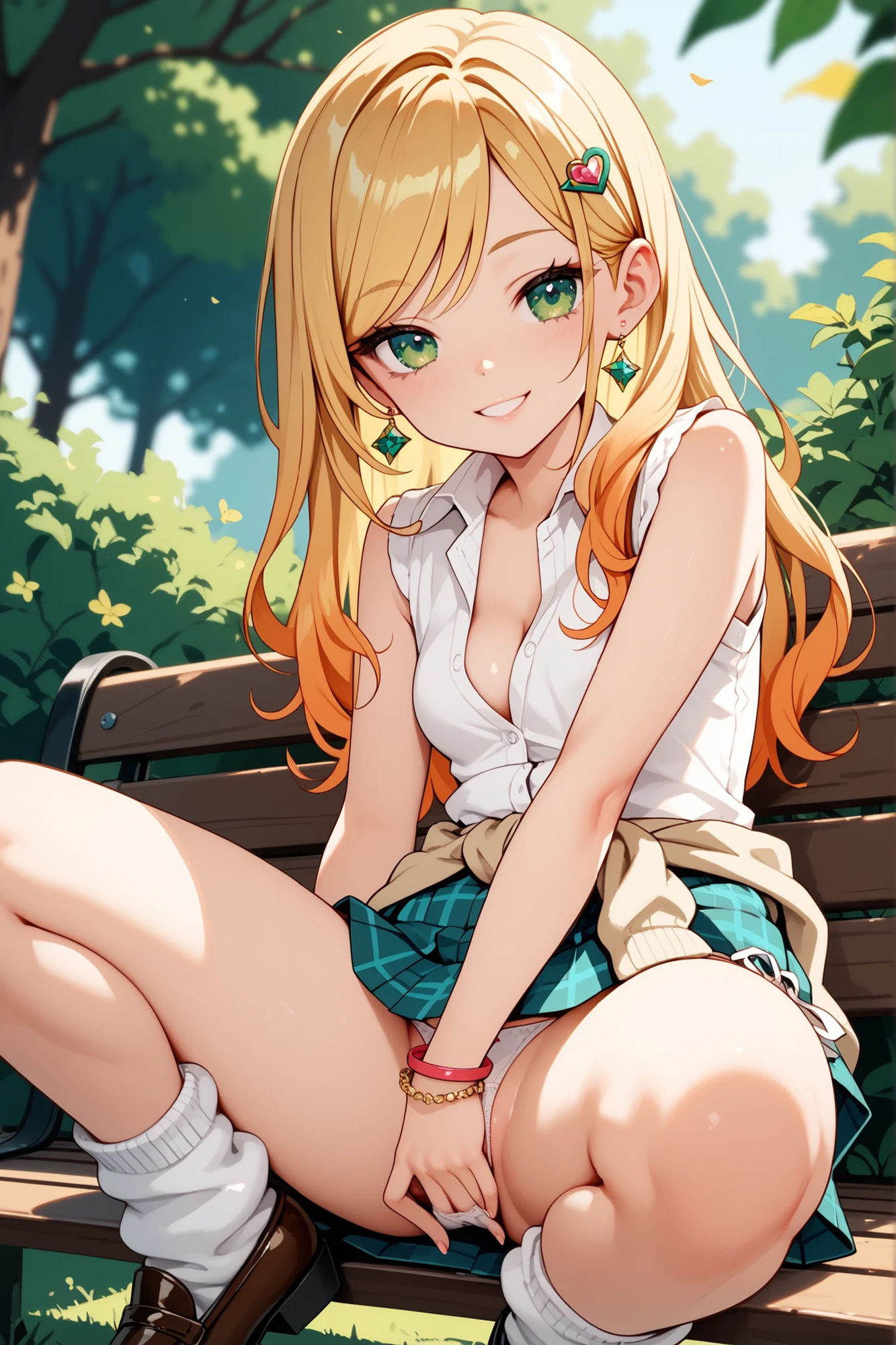 オレンジ髪ちゃんとえっちなえちえち 画像2