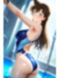 毛〇蘭  競泳水着でおじさんとえっち