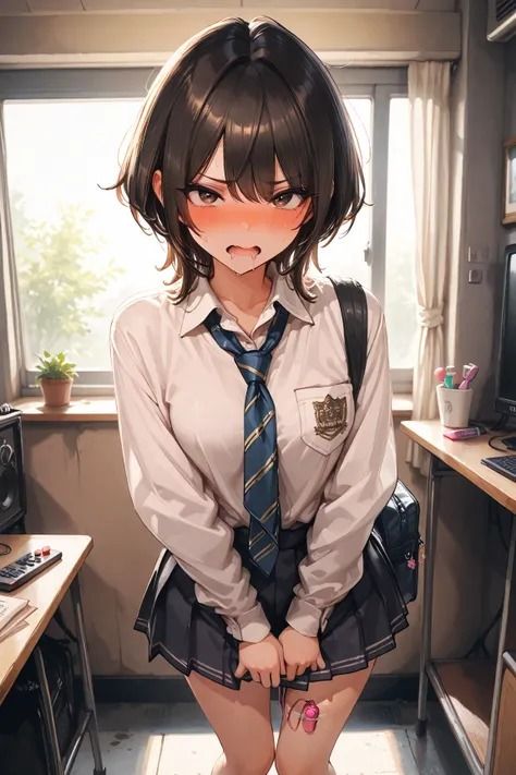 サンプル画像2:パンツの中にリモートバイブをいれられたJK(カルビタウン) [d_611915]