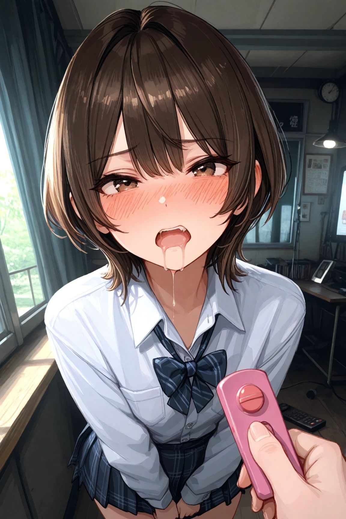 サンプル画像3:パンツの中にリモートバイブをいれられたJK(カルビタウン) [d_611915]