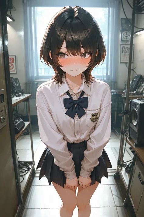 サンプル画像6:パンツの中にリモートバイブをいれられたJK(カルビタウン) [d_611915]